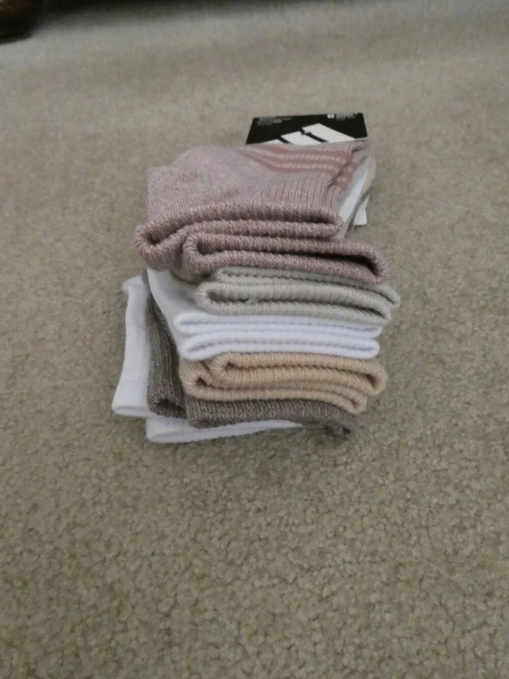 Adidas 6 pack Quarter ClimaCool  Women’s Socks Size 5-10 NWT